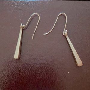 Silver earrings